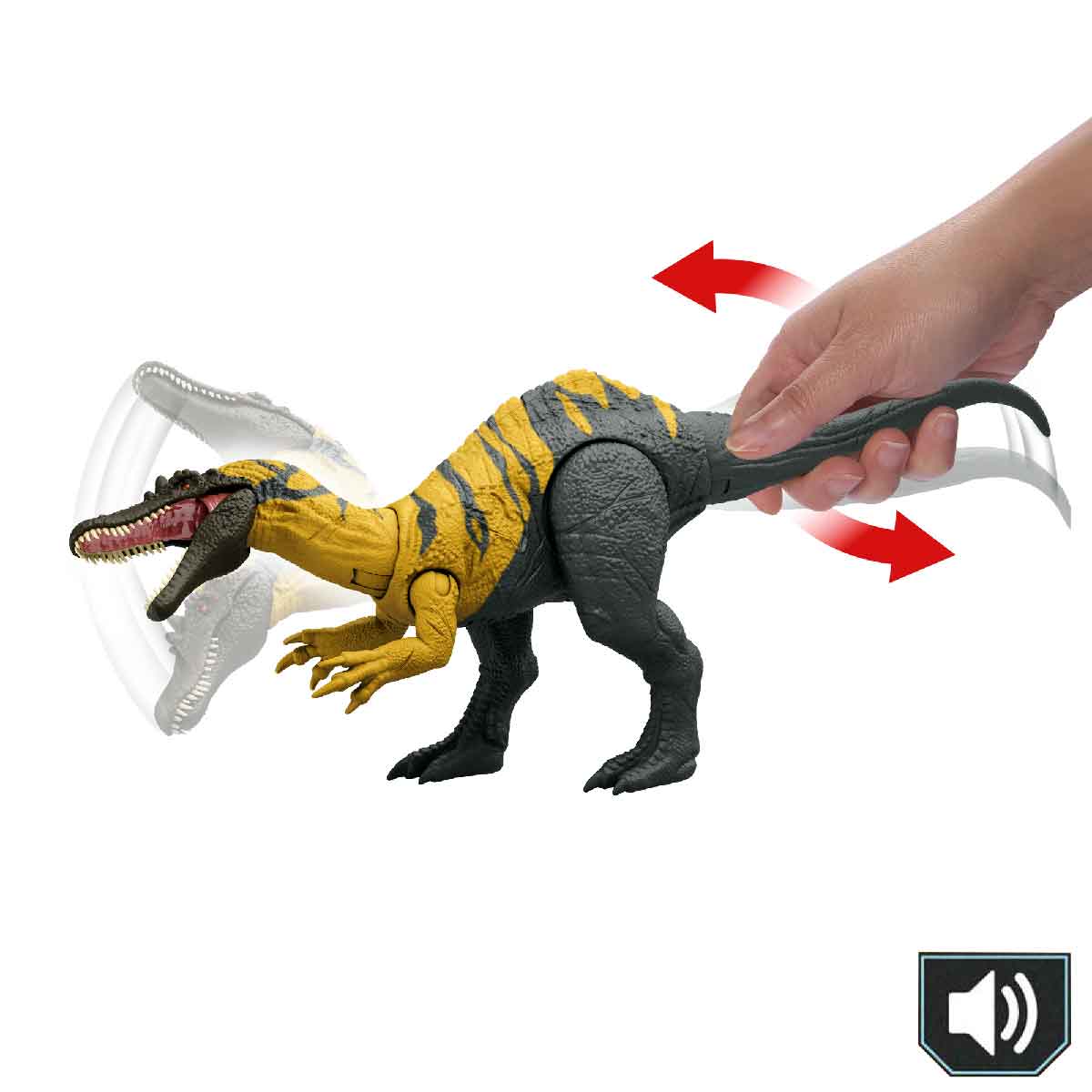 Đồ Chơi Mô Hình Khủng Long Ceratosuchops Có Âm Thanh JURASSIC WORLD MATTEL JCL66/HLP14