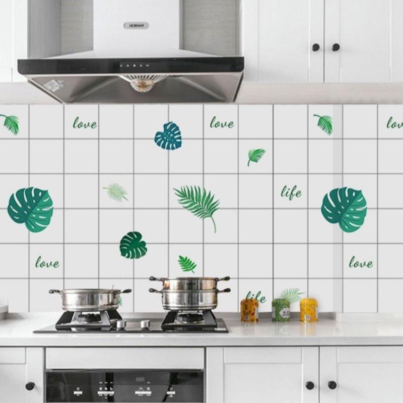 Cuộn 3m decal dán bếp cách nhiệt khổ 60cm.