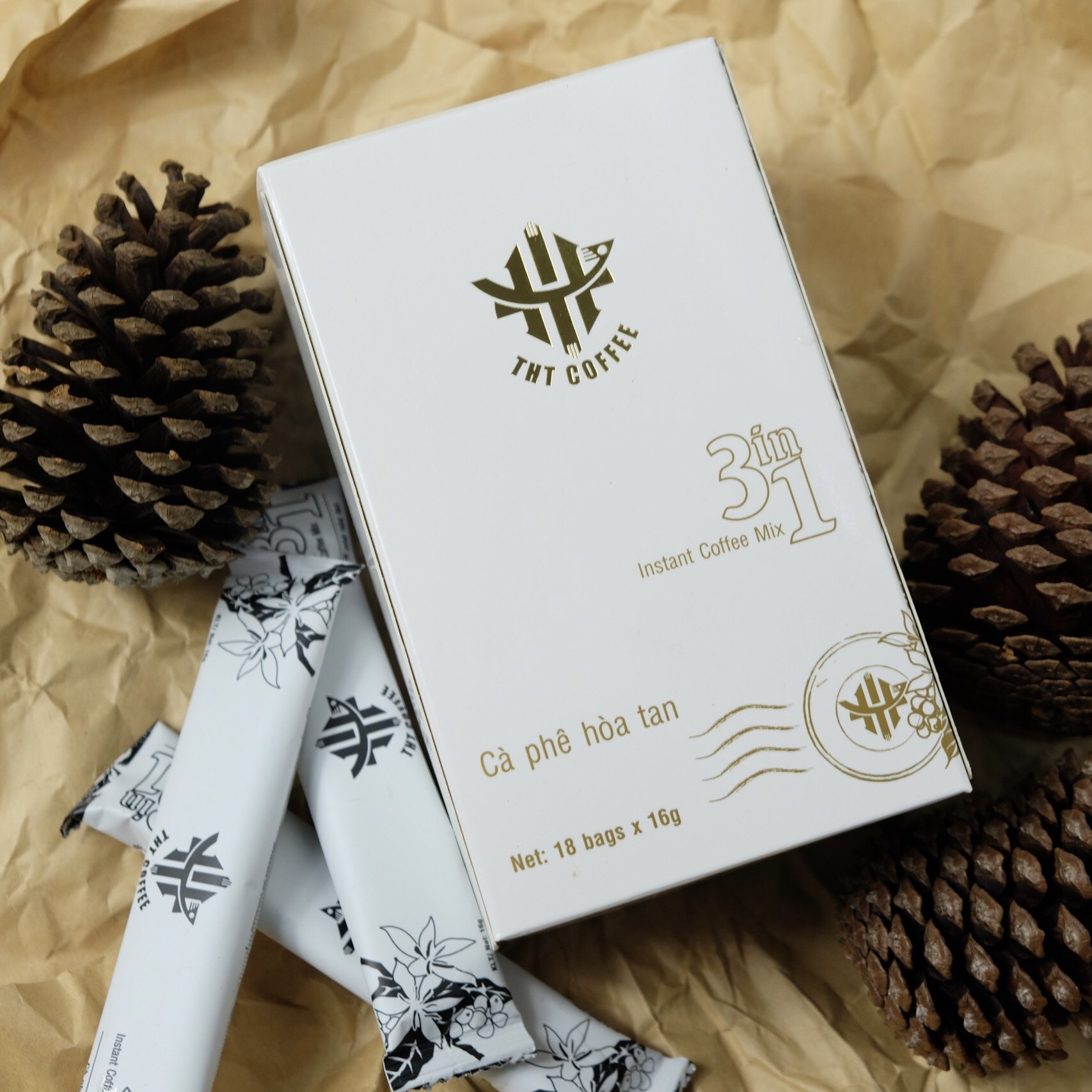Cà phê hòa tan 3 in 1 - THT Coffee
