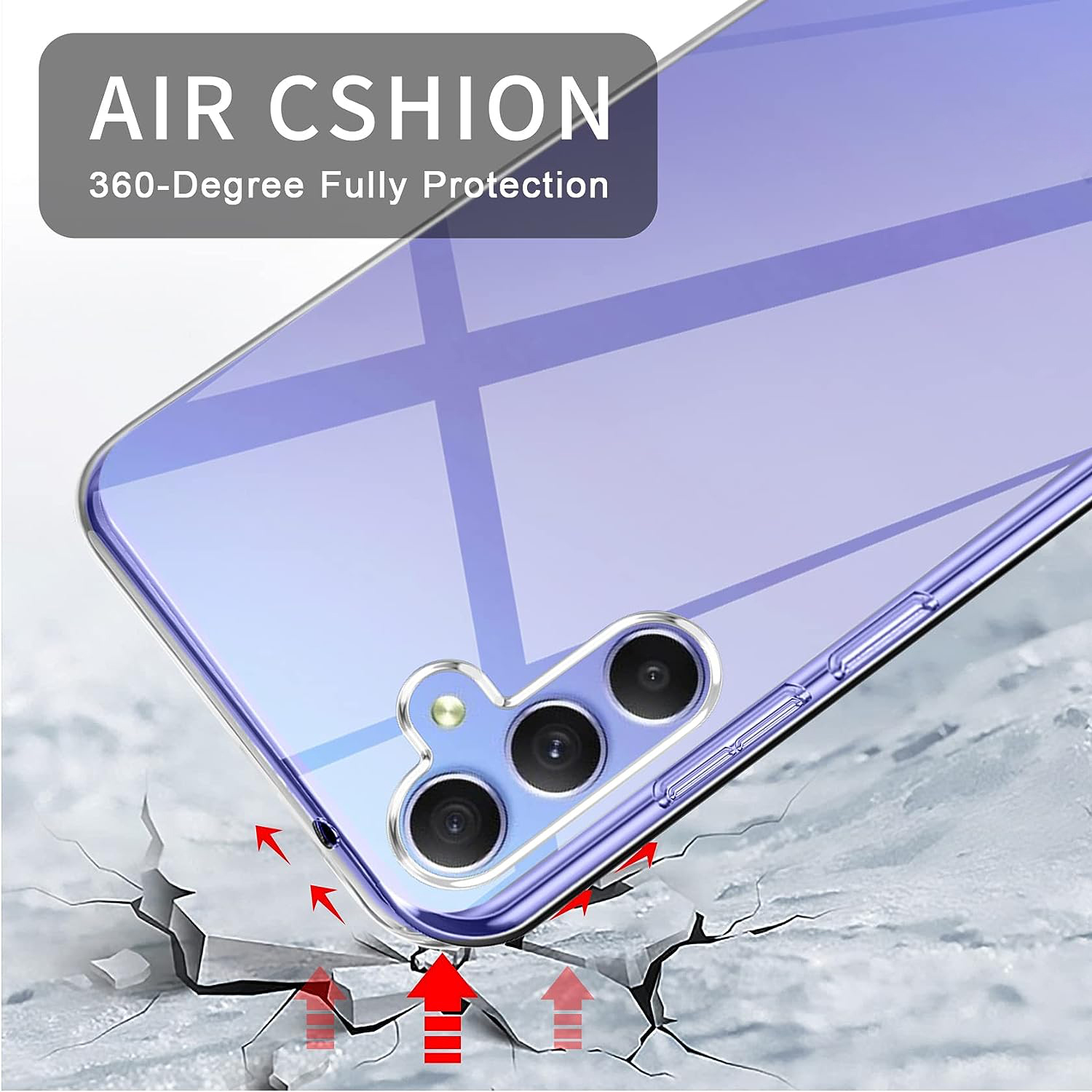 Ốp lưng silicon dẻo cho Samsung Galaxy A34 5G hiệu Ultra Thin trong suốt mỏng 0.6mm độ trong tuyệt đối chống trầy xước - Hàng nhập khẩu