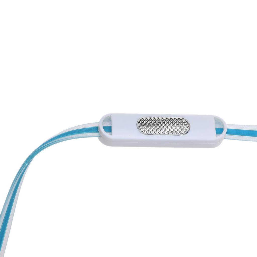 2 Pieces 2 Way Headset Mic Acoustic Tube Earpiece for