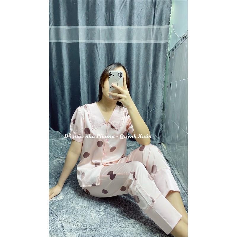 Đồ Mặc Nhà Pijama Latin hàng cao cấp TNQN Freesize - Đồ tiểu thư ảnh thật (có sẳn)