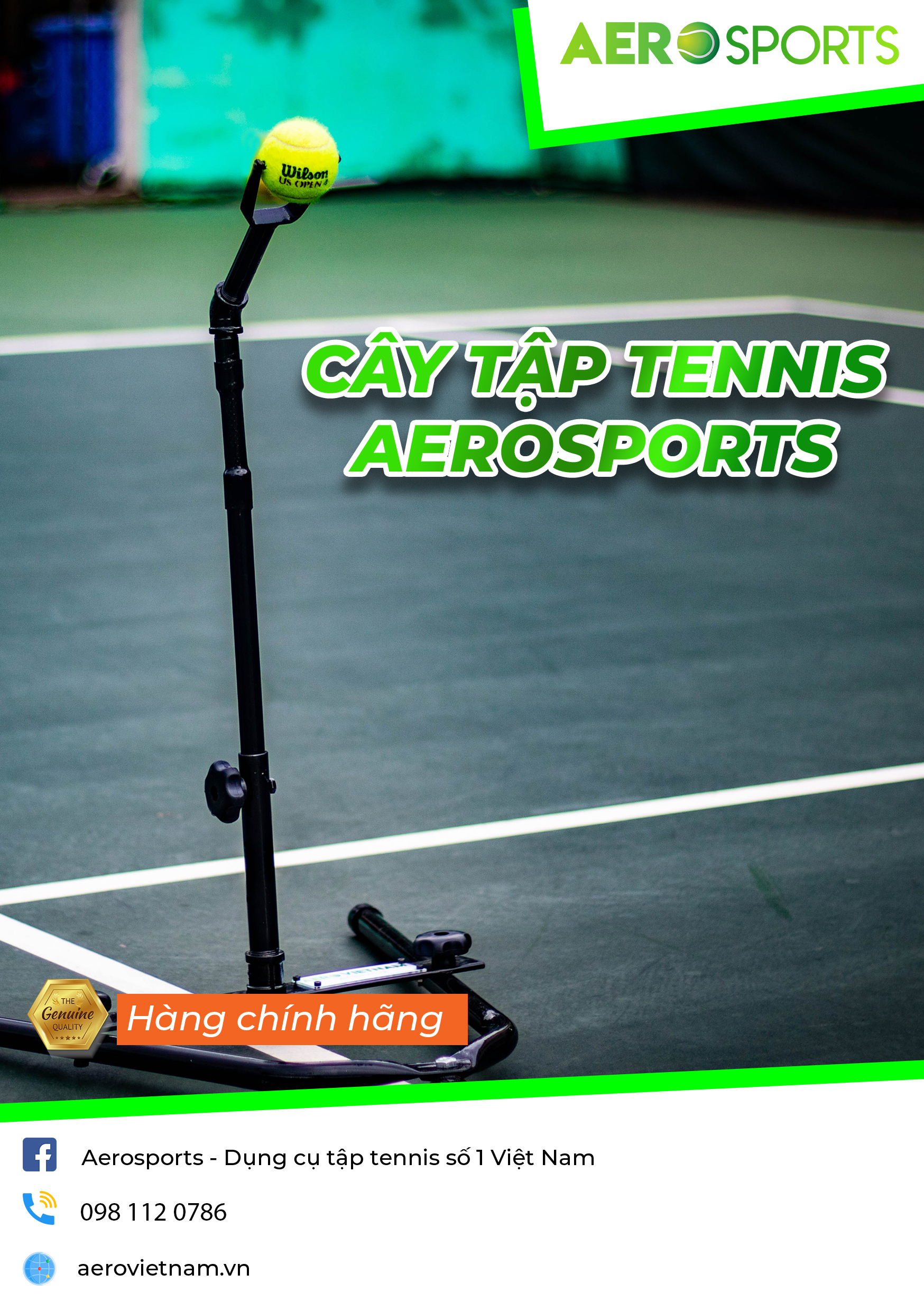 Cây tập động tác tennis AEROSPORTS