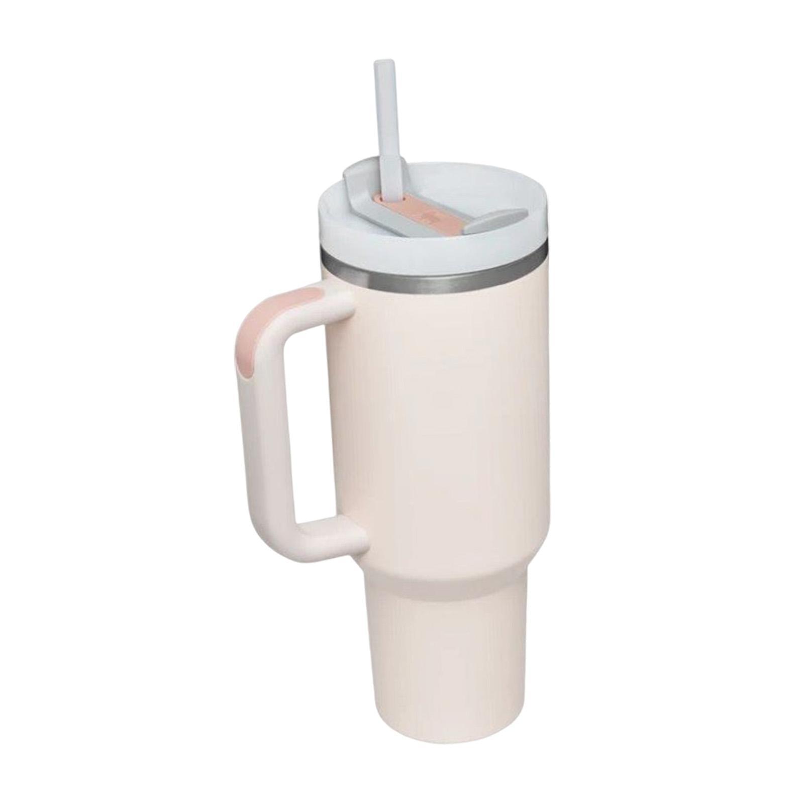 Tumbler with Handle with Lid and Straw Car Tumbler Cup for
