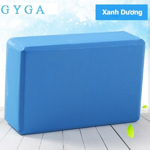 Gạch tập yoga cao cấp EVA 200g cứng gấp đôi gạch thông thường GYGA