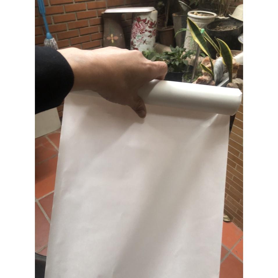 Cuộn Giấy nến nướng bánh 5 mét Backing paper Trắng dùng tốt cho nồi chiên không dầu