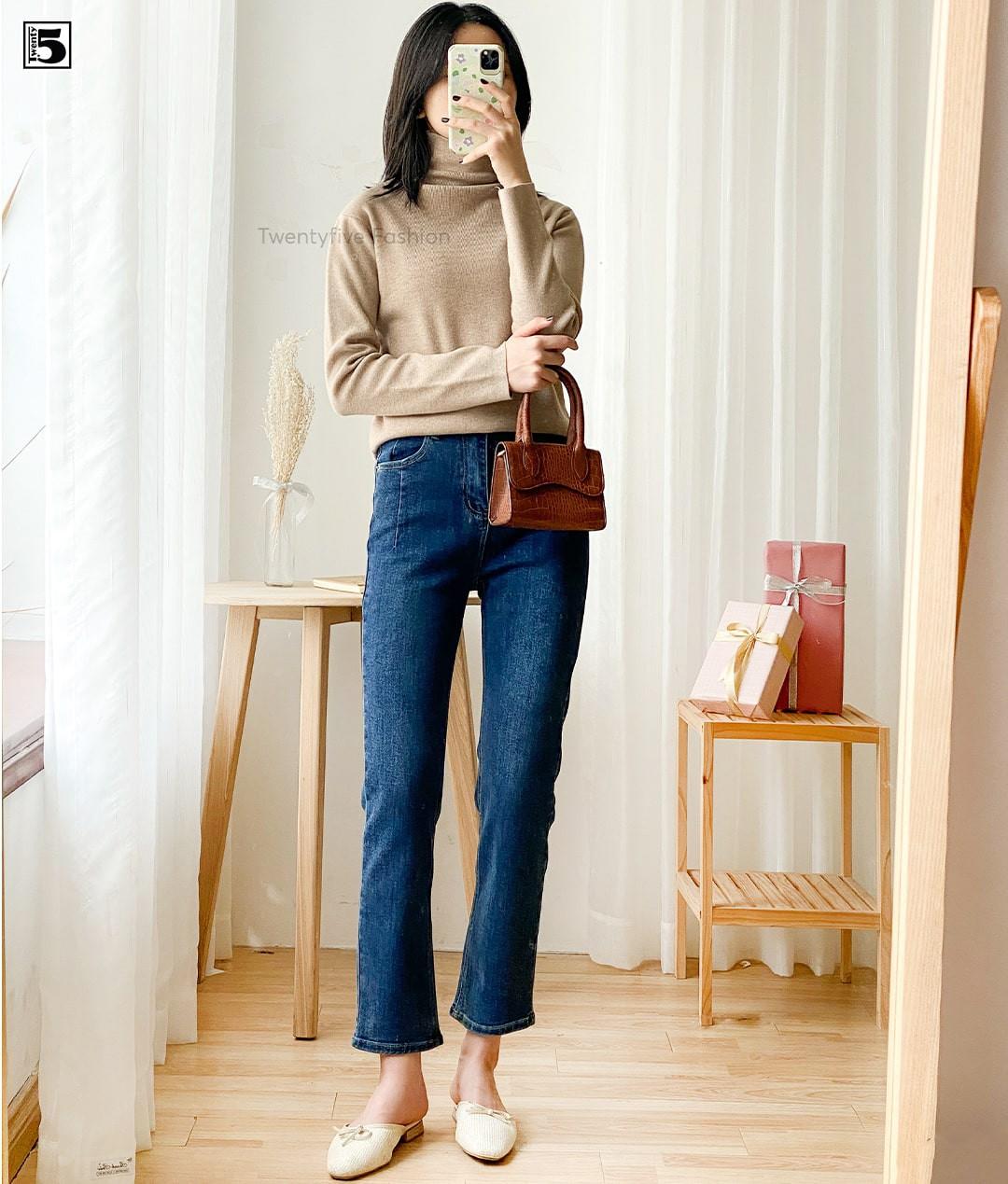 Quần jeans ống đứng Twentyfive 3489