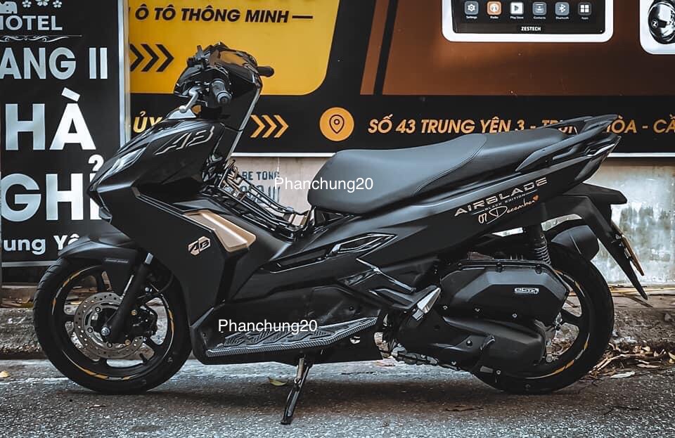 BAGA ĐEN DÙNG CHO XE AB 2022 2023 - 125 160cc ( BAGA ĐEN TĨNH ĐIỆN ) PASS CỐT YÊN