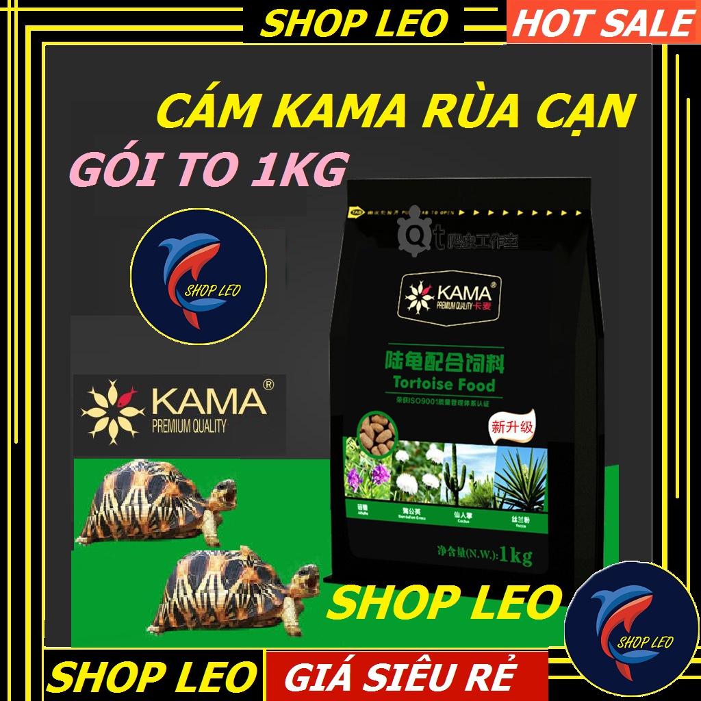 Thức ăn kama cho rùa cạn (Gói 1kg) - cám rùa cạn KAMA Tortoise Food - phụ kiện bò sát -shopleo