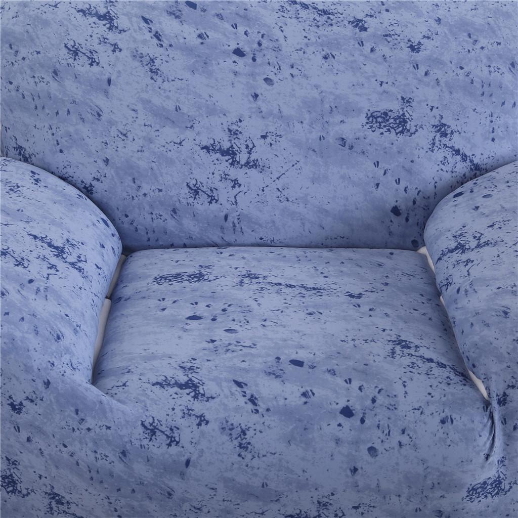 Elastic Sofa Cover 4 Sizes Blue