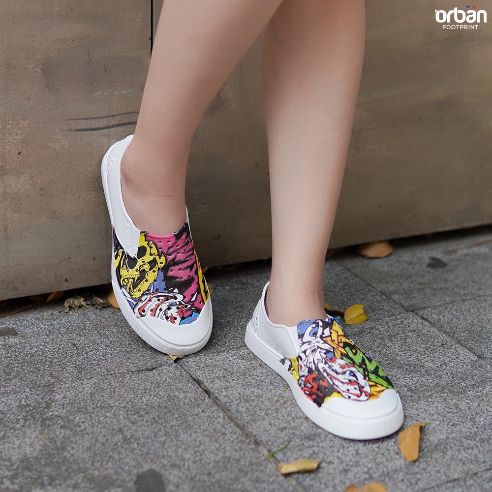 Giày eva phylon Urban Footprint D2201 in graphic và Skull chính hãng