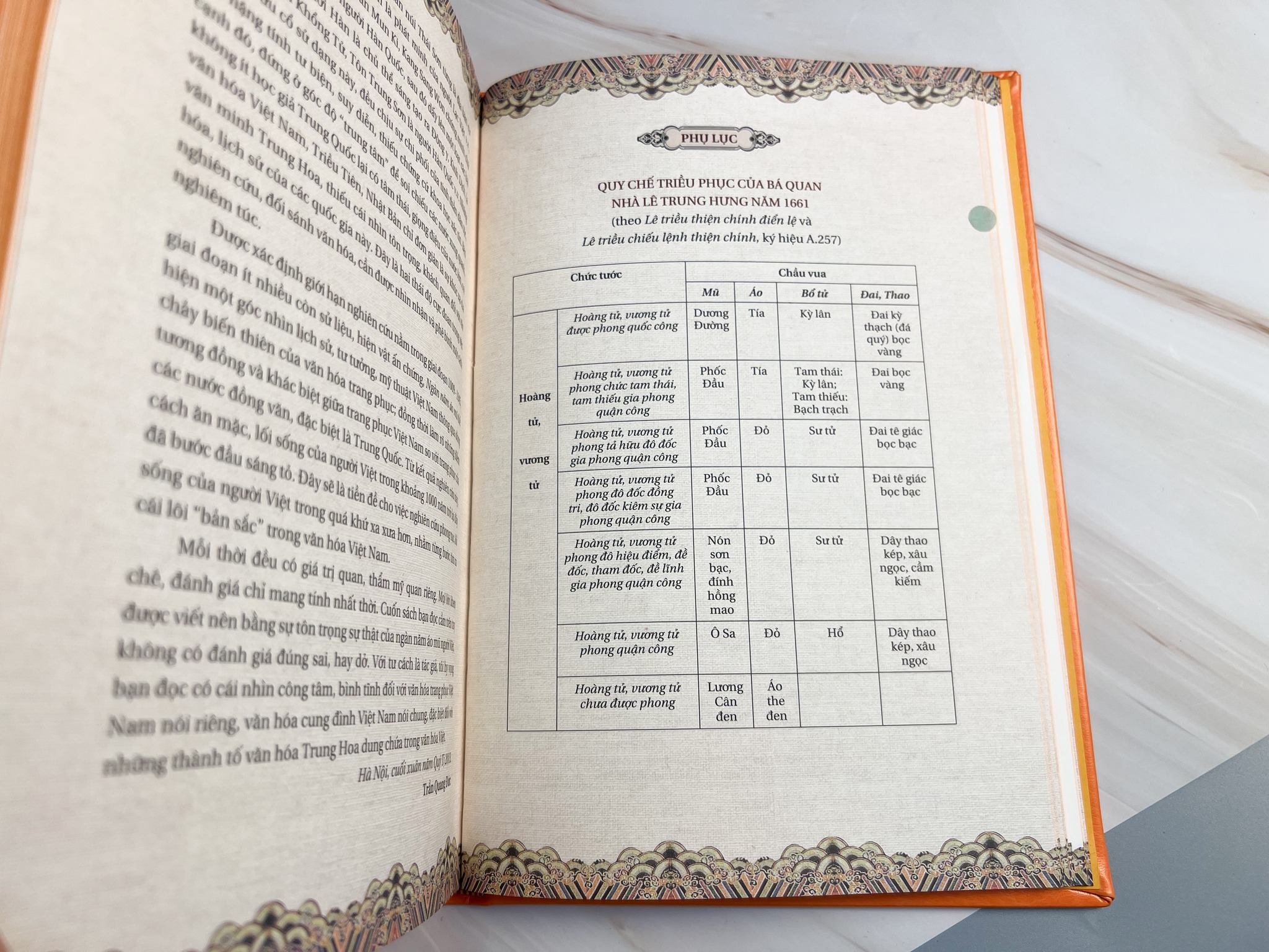 ẤN BẢN BÌA DA PU CAO CẤP VÀ GIỚI HẠN - NGÀN NĂM ÁO MŨ - TRẦN QUANG ĐỨC -