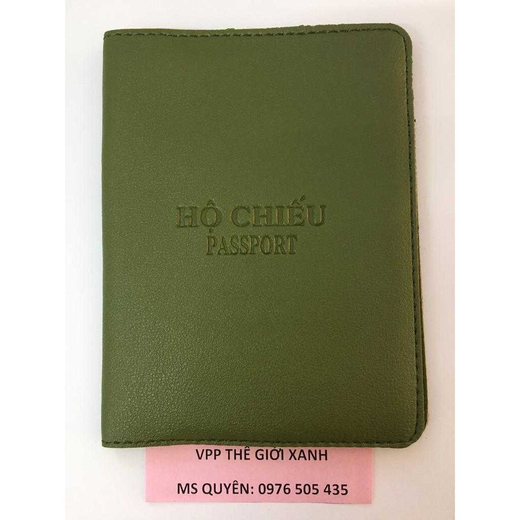 VÍ ĐỰNG HỘ CHIẾU/VÍ ĐỰNG PASSPORT 2 NGĂN (11*14CM)