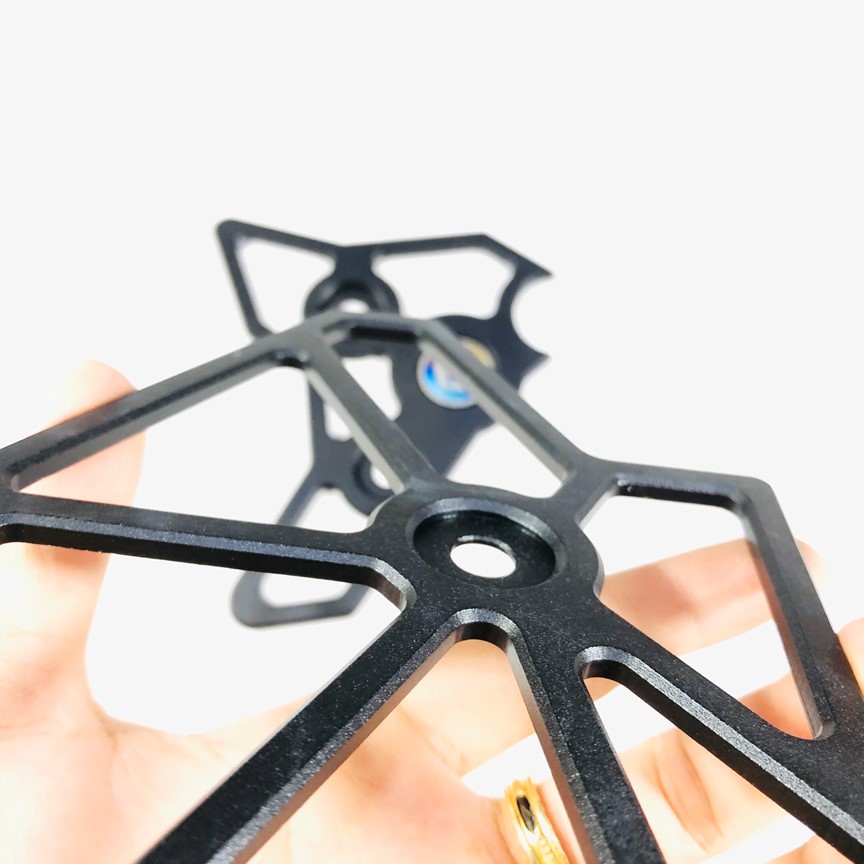 Nẹp sườn Raider Fi Satria Fi đen Nhám