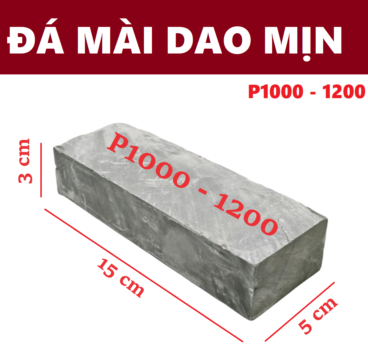 Đá bùn mài dao độ mịn cao P 1000 - 1200