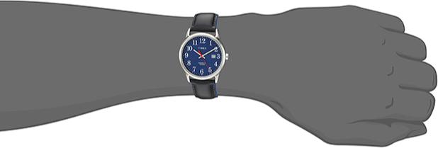 Đồng Hồ Dây Da Nam Timex Easy Reader Color Pop 38mm - TW2R62400