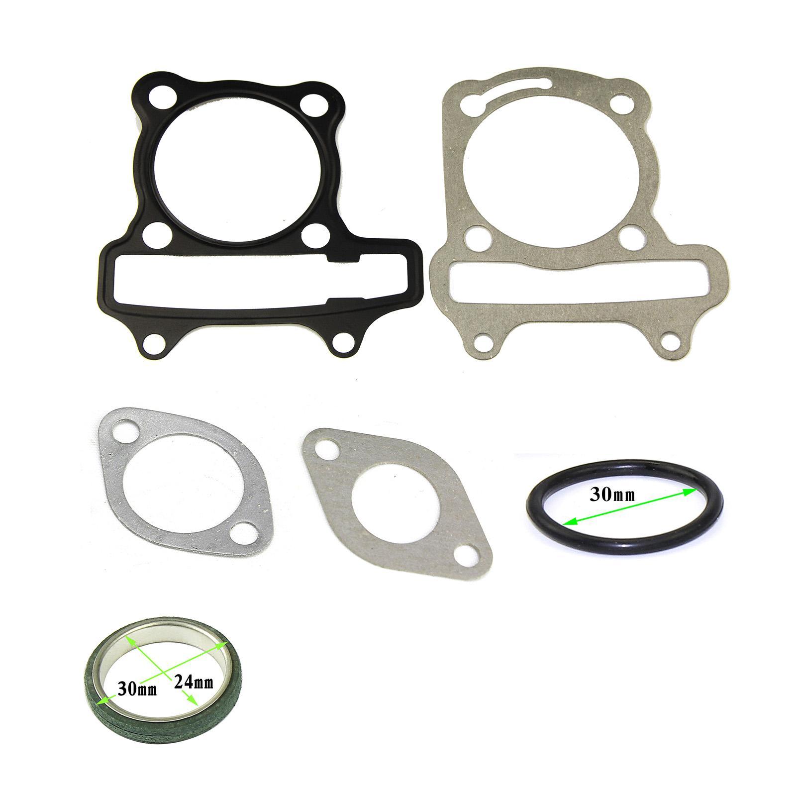 Motorcycle Head Cylinder Gasket Set for GY6 150cc ATV Go Kart Scooter