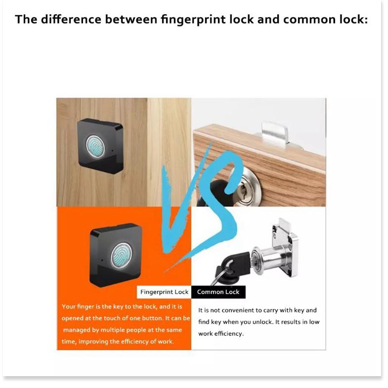 Khoá tủ vân tay Fingerprint Clock Gia Dụng SG