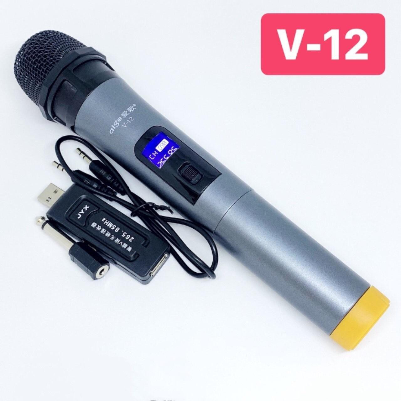 MIC KHÔNG DÂY ZANSONG V12 KARAOKE