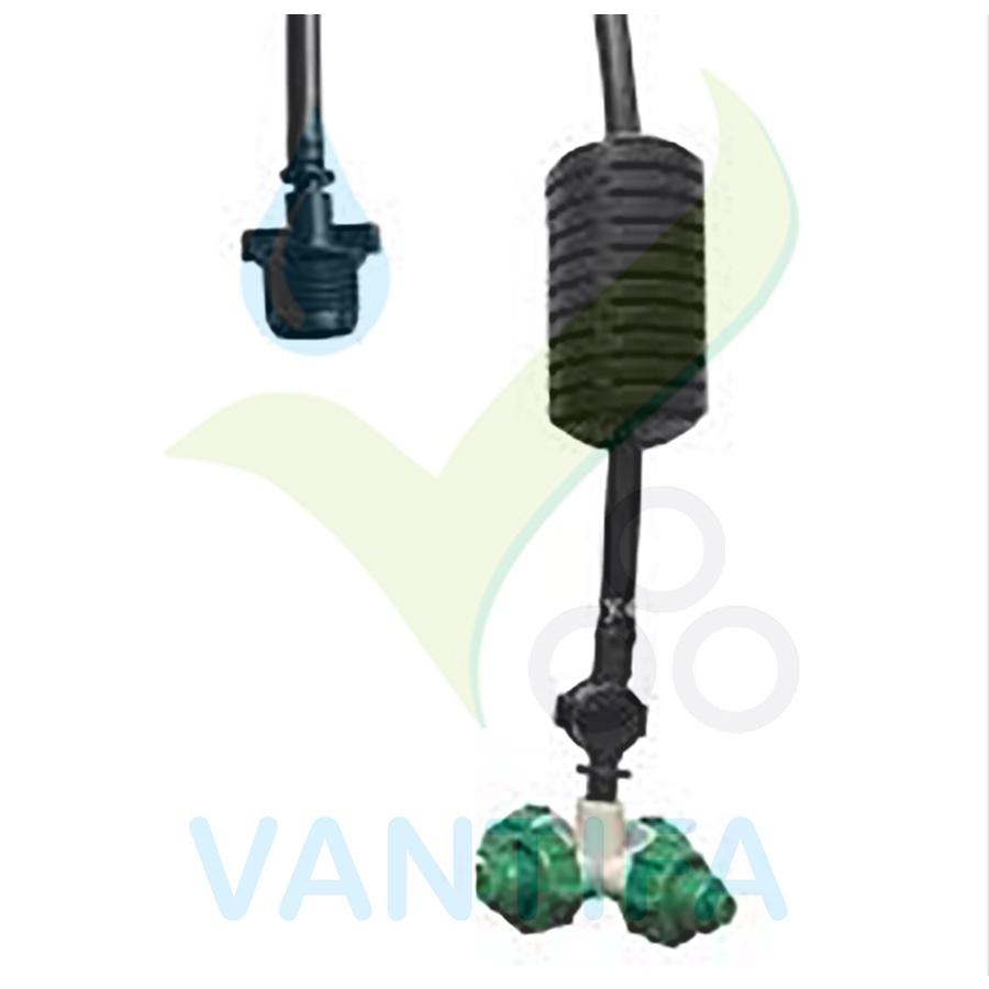 Béc Phun Sương Tưới Cây 4 Hướng Bộ Đầy Đủ Cho Giàn Treo, Nhà Kính