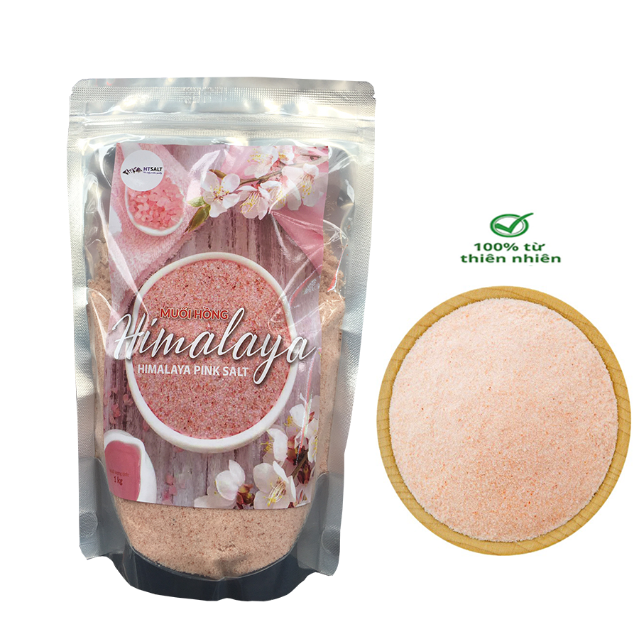 Muối Hồng Himalaya Mịn 0,6mm Nguyên Chất