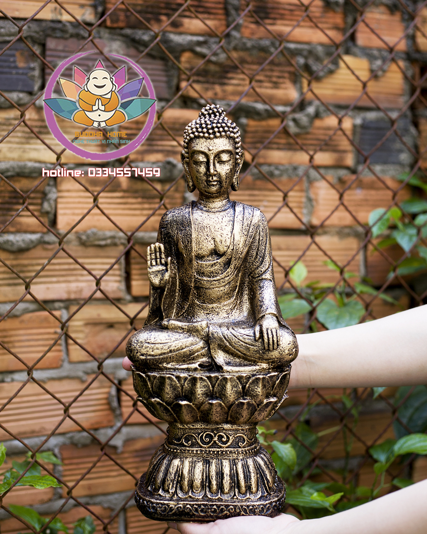 Tượng Phật Thích Ca Thiền Định 40 cm
