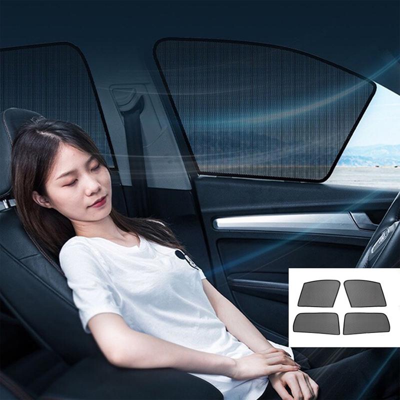 Rèm che nắng ô tô hút nam châm cao cấp, rèm chắn nắng ô tô, chắn nắng ô tô, chắn nắng theo xe ô tô