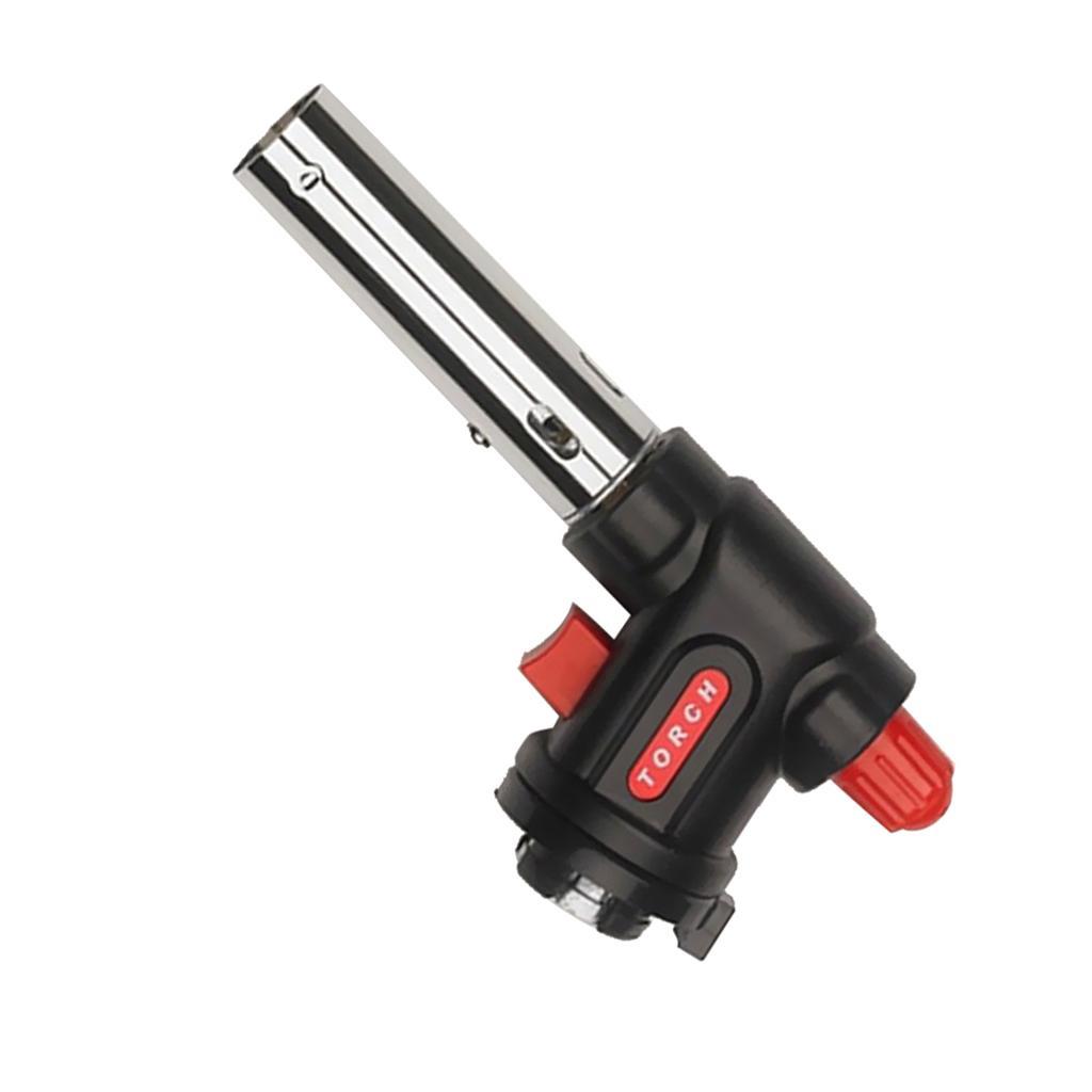 2x/set Burner Butane Gas Blow Torch Hand Ignition Camping Welding Iron BBQ