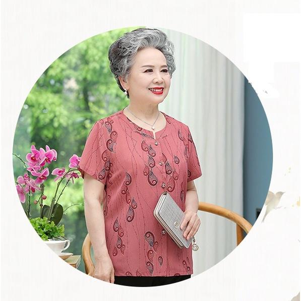 ÁO sơ mi ngắn tay trung niên người già, hàng sẵn, giọt nước