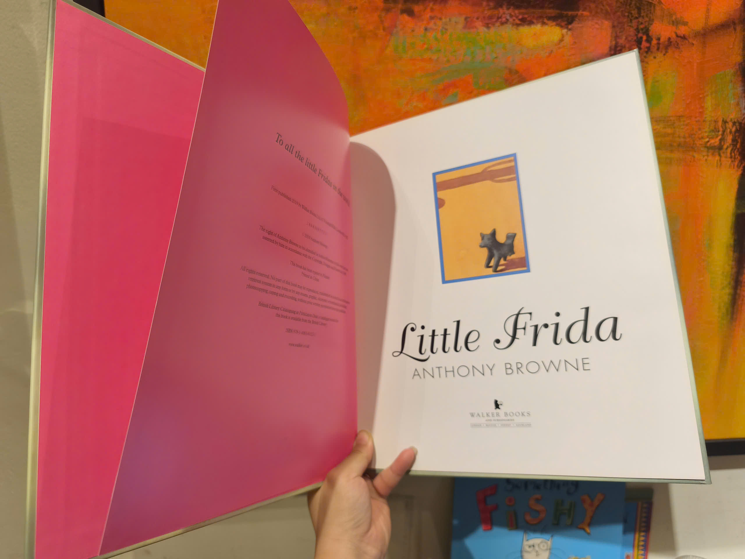Sách - Little Frida: A Story of Frida Kahlo by Anthony Browne