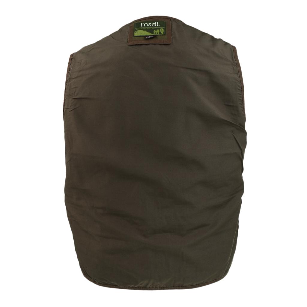 Men Fishing Vest Autumn Winter Waistcoat Photography Jackets Outdoor XL