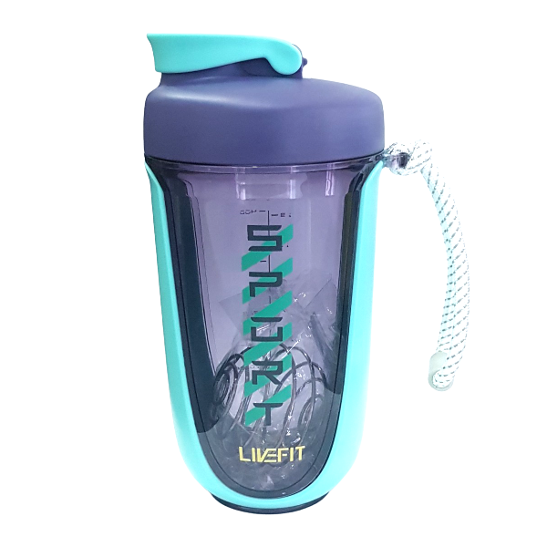 Bình Lắc Livefit Shaker Bằng Tritan Cao Cấp 550Ml - Xanh Lá