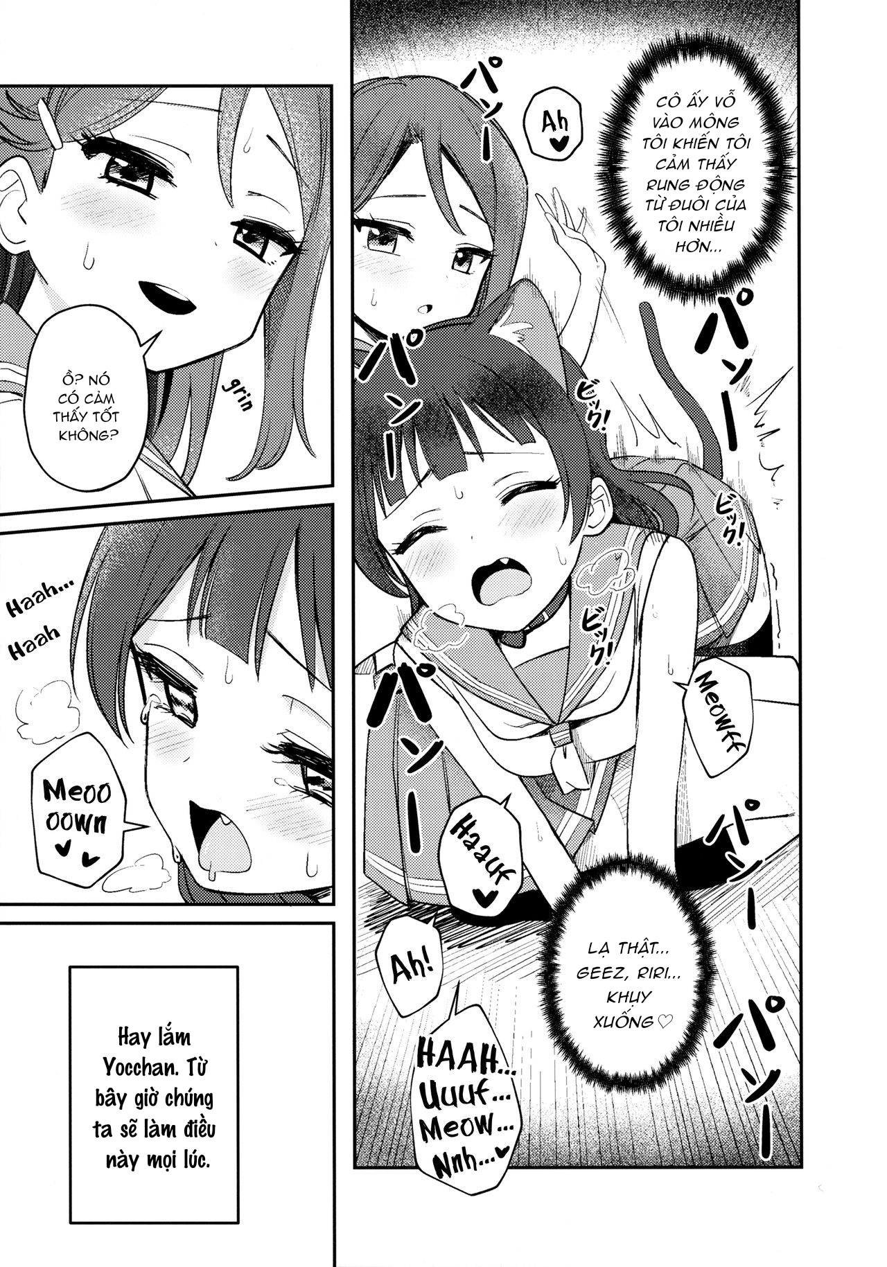 nhật ký dạy học mèo cưng của yohaneko chapter 1 9