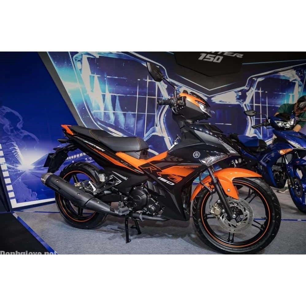 Tem exciter 150 cam đen 2019