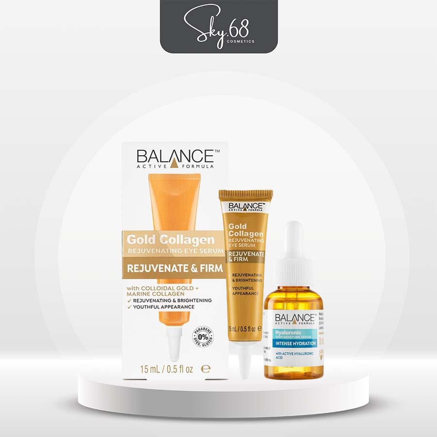 Combo cấp nước và Tinh chất dưỡng mắt Balance
