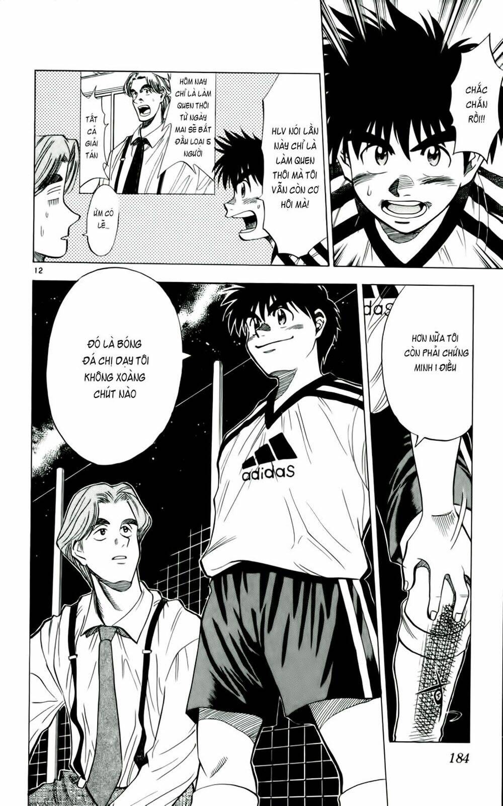 vũ điệu trên sân cỏ - fantasista chapter 35 11