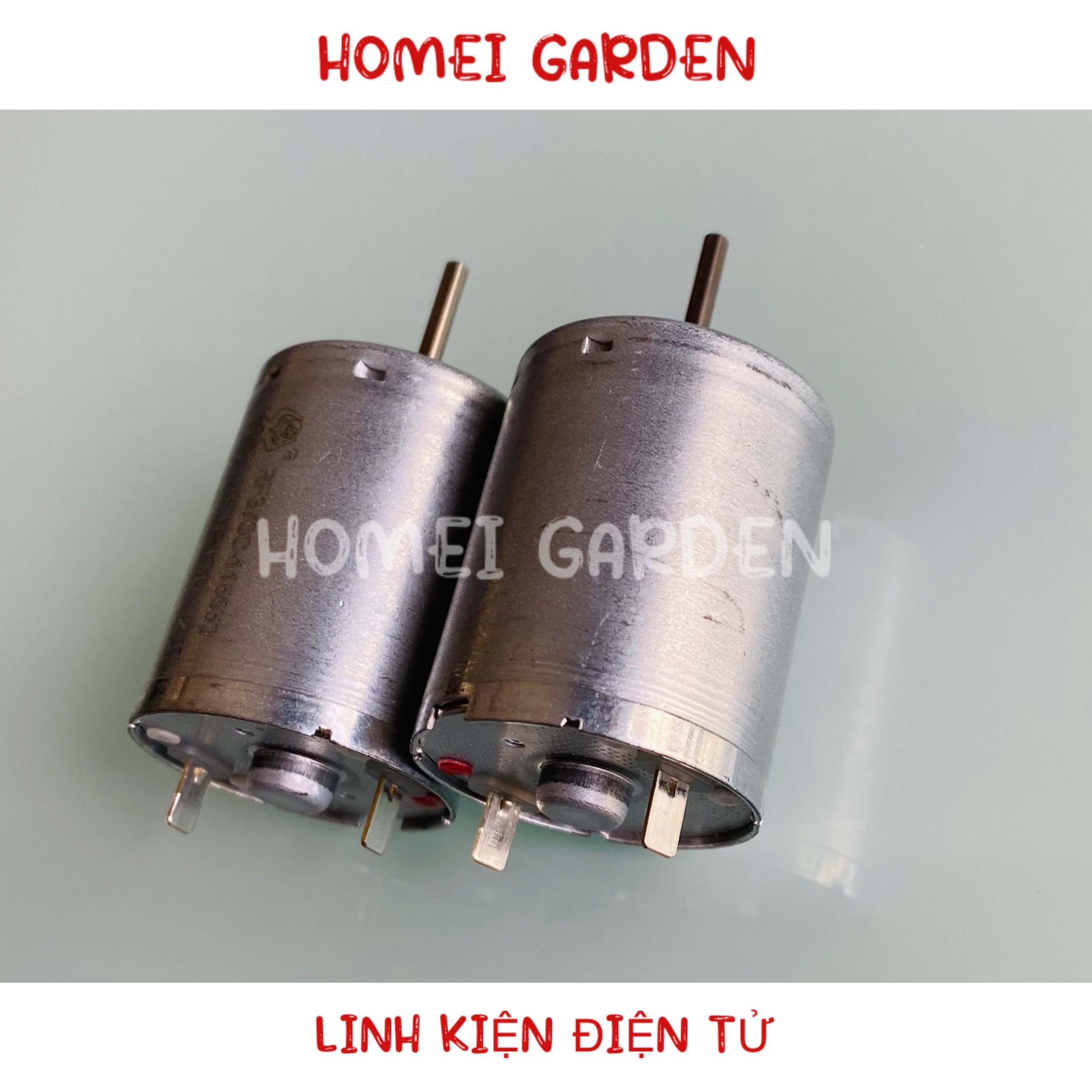 Mô tơ motor 370 12V - 24V tốc độ 3000 - 6000RPM mô men xoắn mạnh dùng trong phụ tùng ô tô thiết bị AV mô hình RC -HM0159