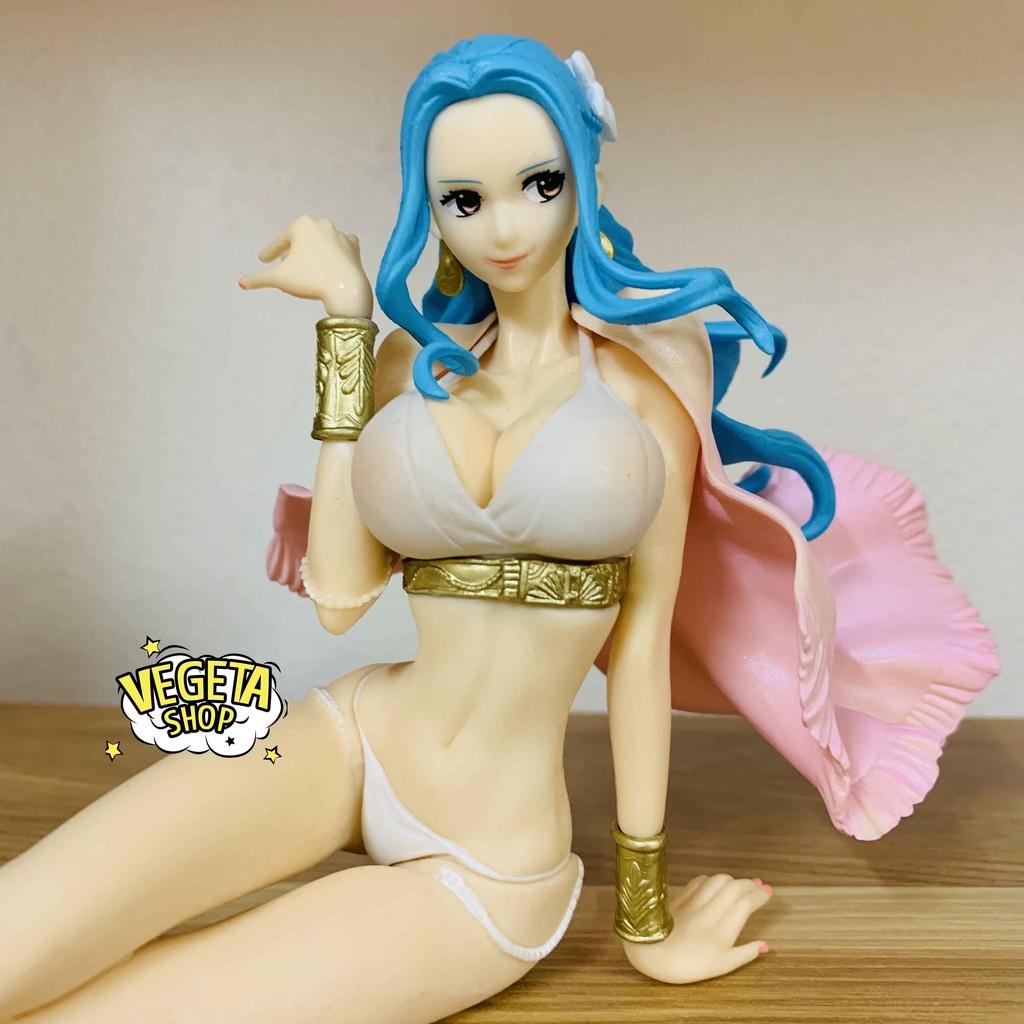 Mô hình One Piece - Công chúa Vivi sexy bikini - Nefeltari Vivi công chúa của vương quốc Alabasta - Ngang 20cm Cao 13cm
