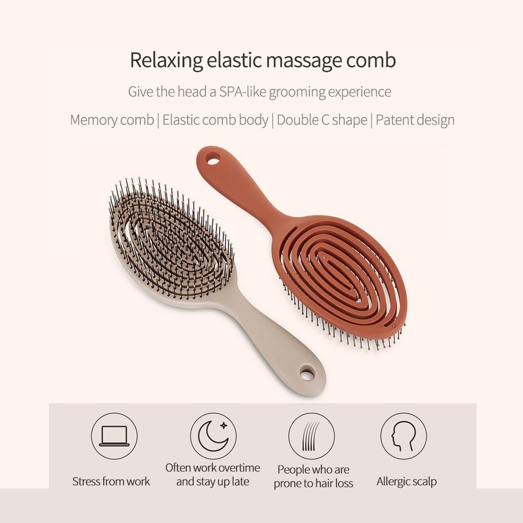 Lược chải tóc massage da đầu chất lượng cao tiện dụng