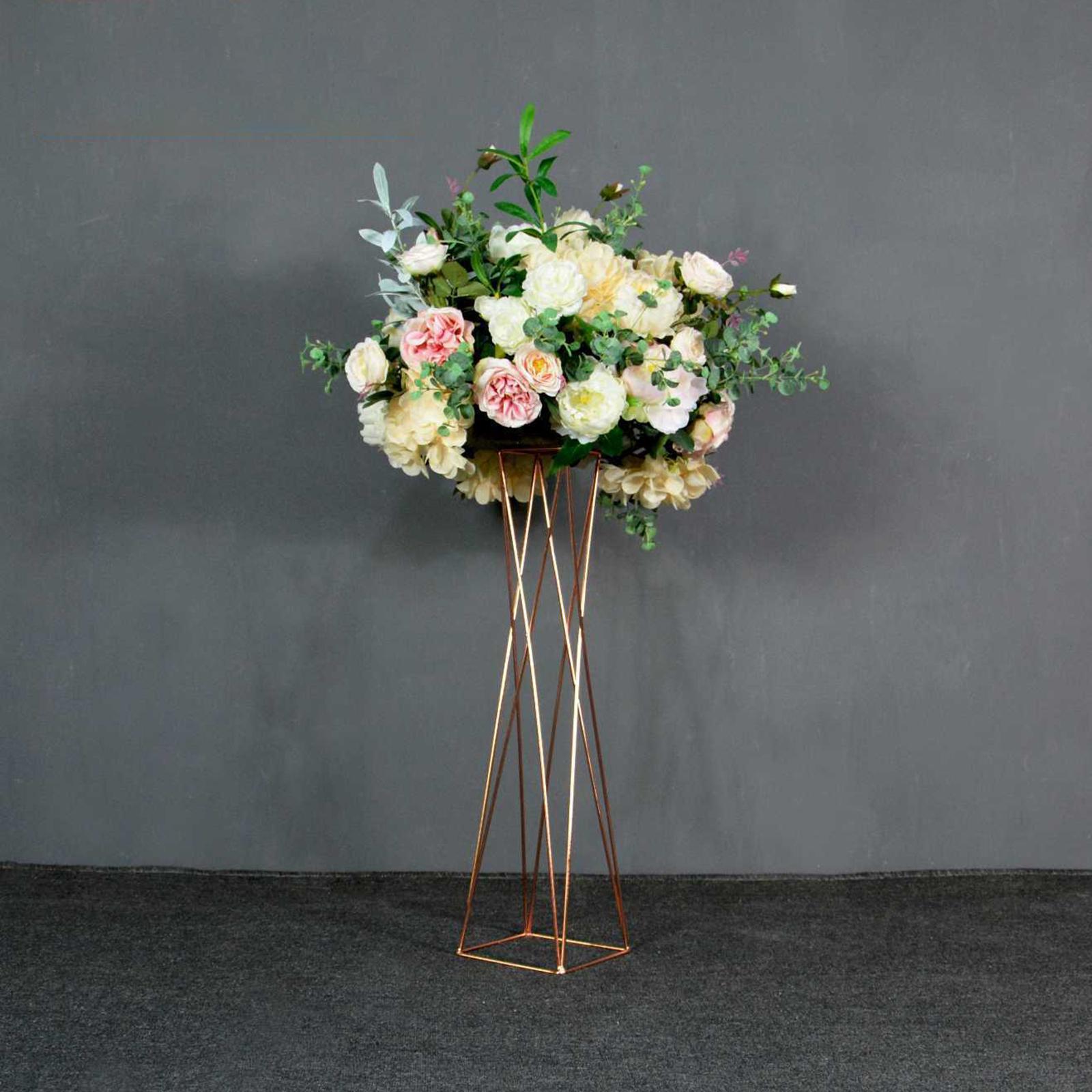 Column Flower Stand Props Floor Vase for Wedding, Events Party