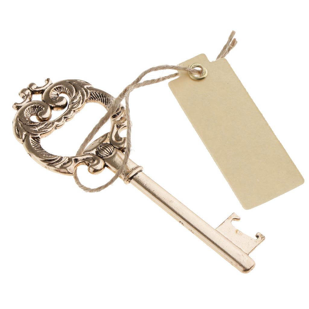 Key Design Skeleton Key Beer Bottle Opener Wedding Party Gift Favor