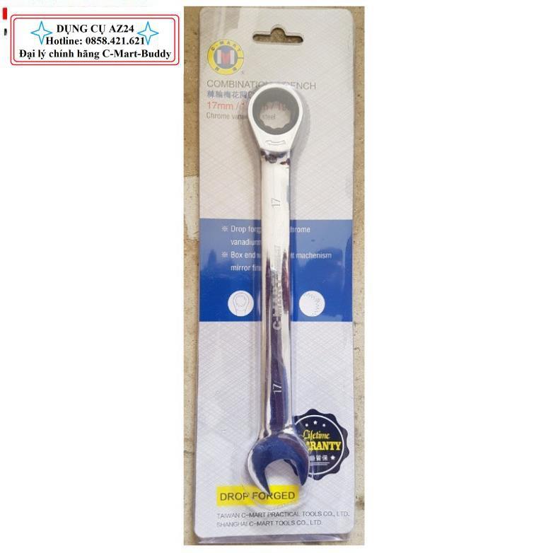 17mm Cờ lê vòng miệng tự động F0051-17 C-MART
