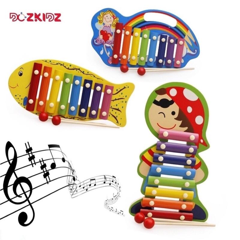 Đồ chơi âm nhạc - Đàn xylophone bằng gỗ - DOZKIDZ