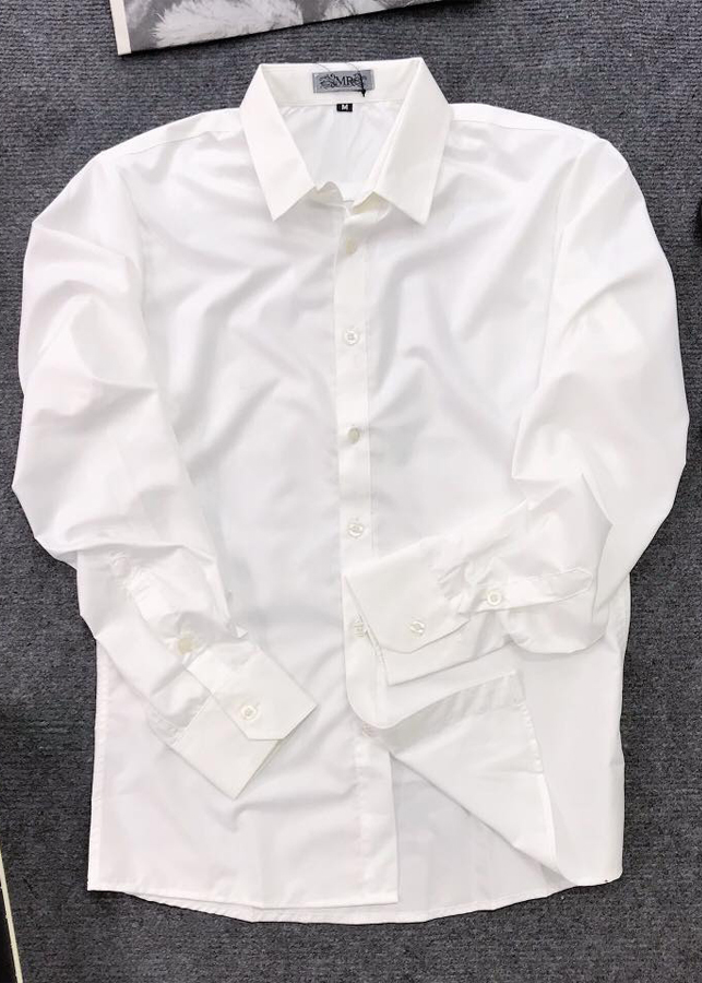 Áo Sơ Mi Nam Trắng Trơn TRANGBE99 - XXL