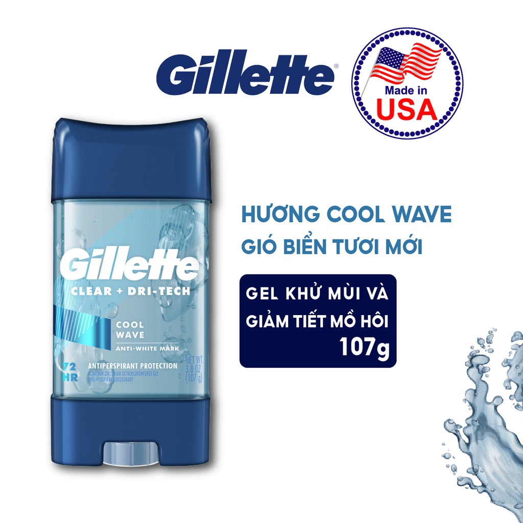 Gel khử mùi Gillette 107g