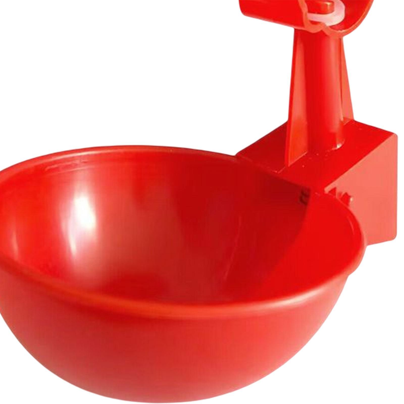 Poultry Drinking Bowl Feeder Water Dispenser Automatic Chicken Water Cup