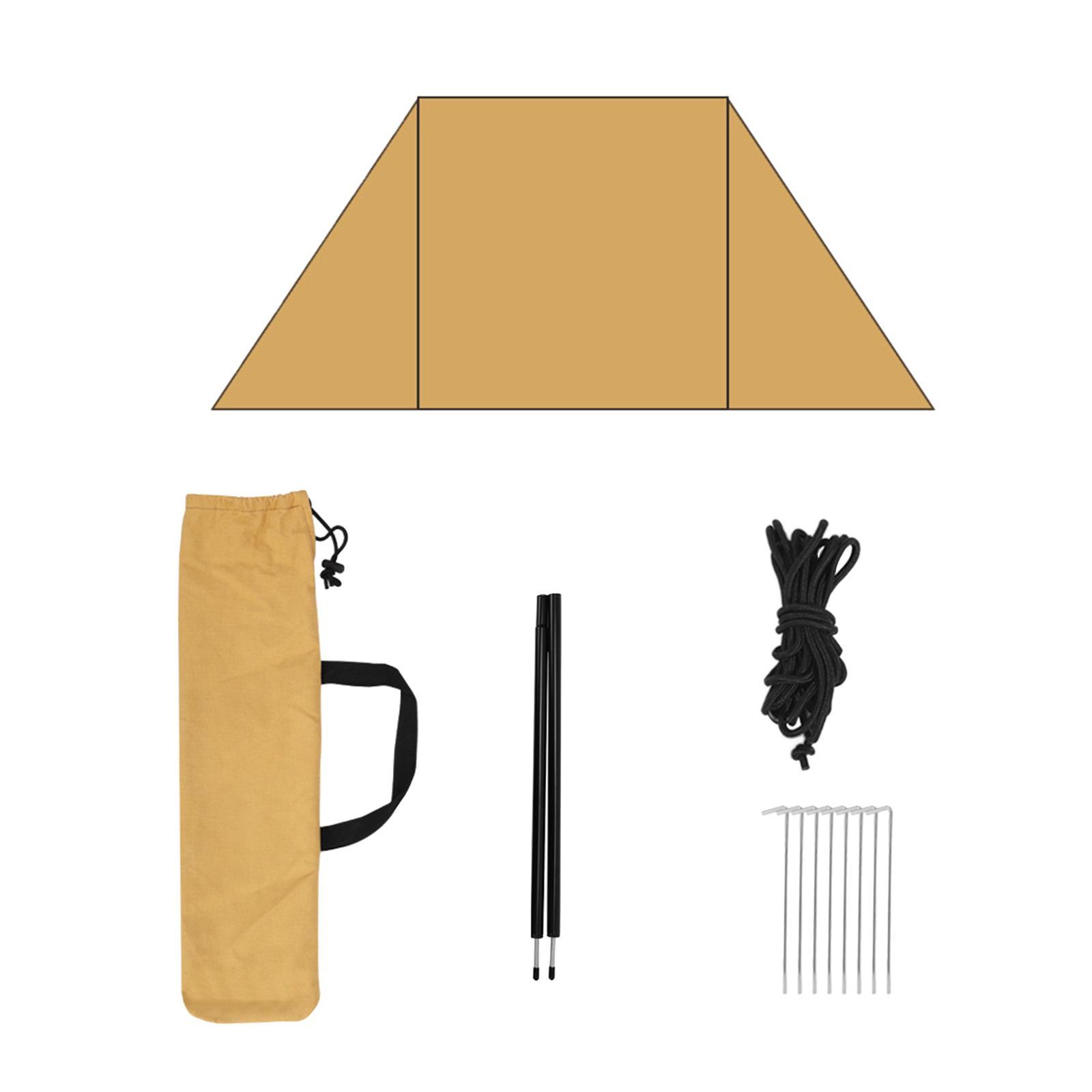 Outdoor Camping Windshield Windscreen for Garden BBQ Hiking