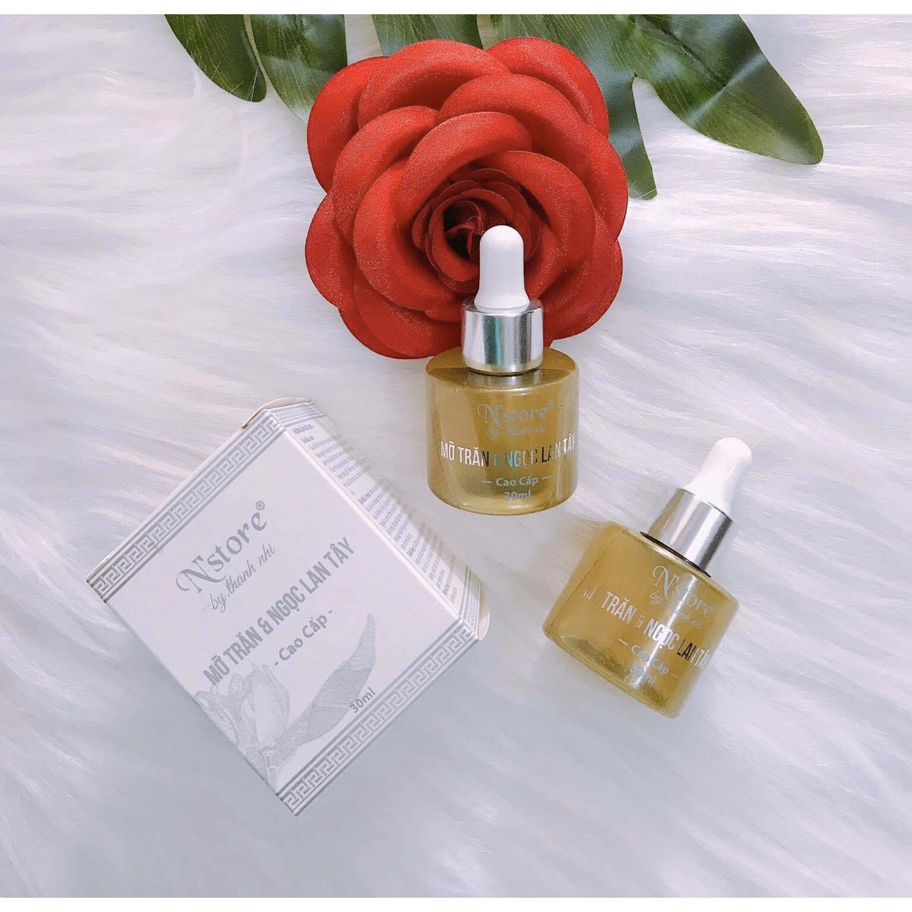 Serum Triệt Lông và Chăm Sóc Da Body Mỡ Trăn &amp; Ngọc Lan Tây N’store By Thanh Nhi ( 1 hũ 30 ML)