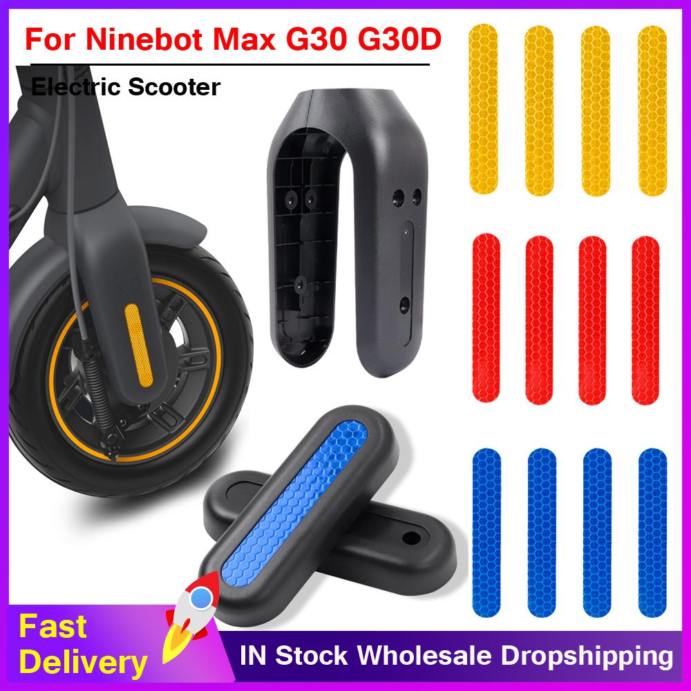 Nắp bảo vệ nĩa phía trước cho Ninebot Max G30 G30D Sửa chữa xe tay ga Điện Color: Sky Blue