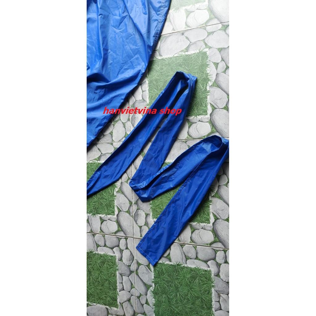 Áo bảo dưỡng máy lạnh- giá tận gốc - Xanh Bích không dây - vải dù chống thấm